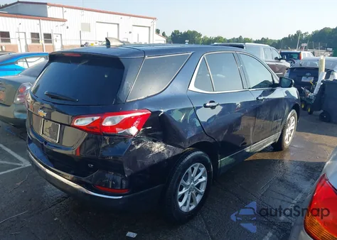 2020 Chevrolet Equinox Fwd Lt 1.5L Turbo из США, поврежденный, VIN 3GNAXKEV1LS686943